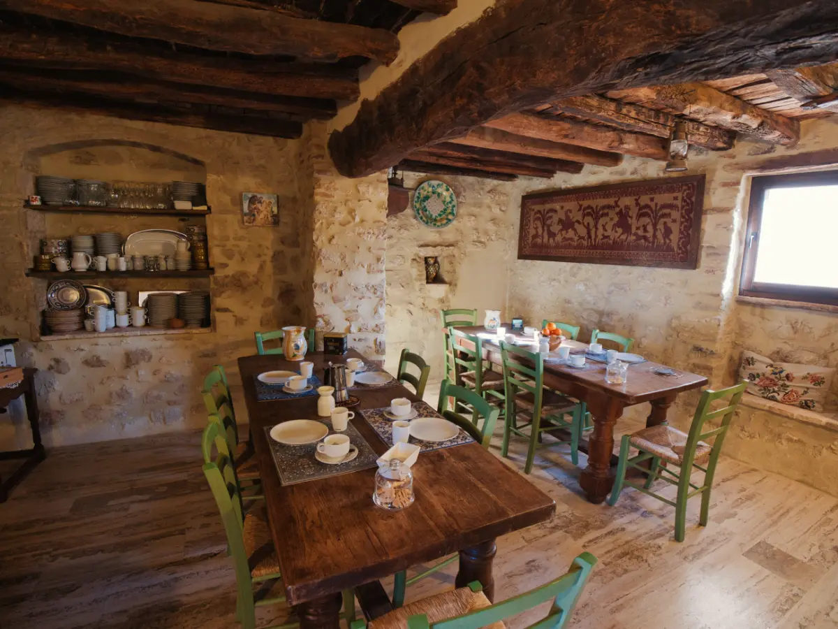 La sala colazione